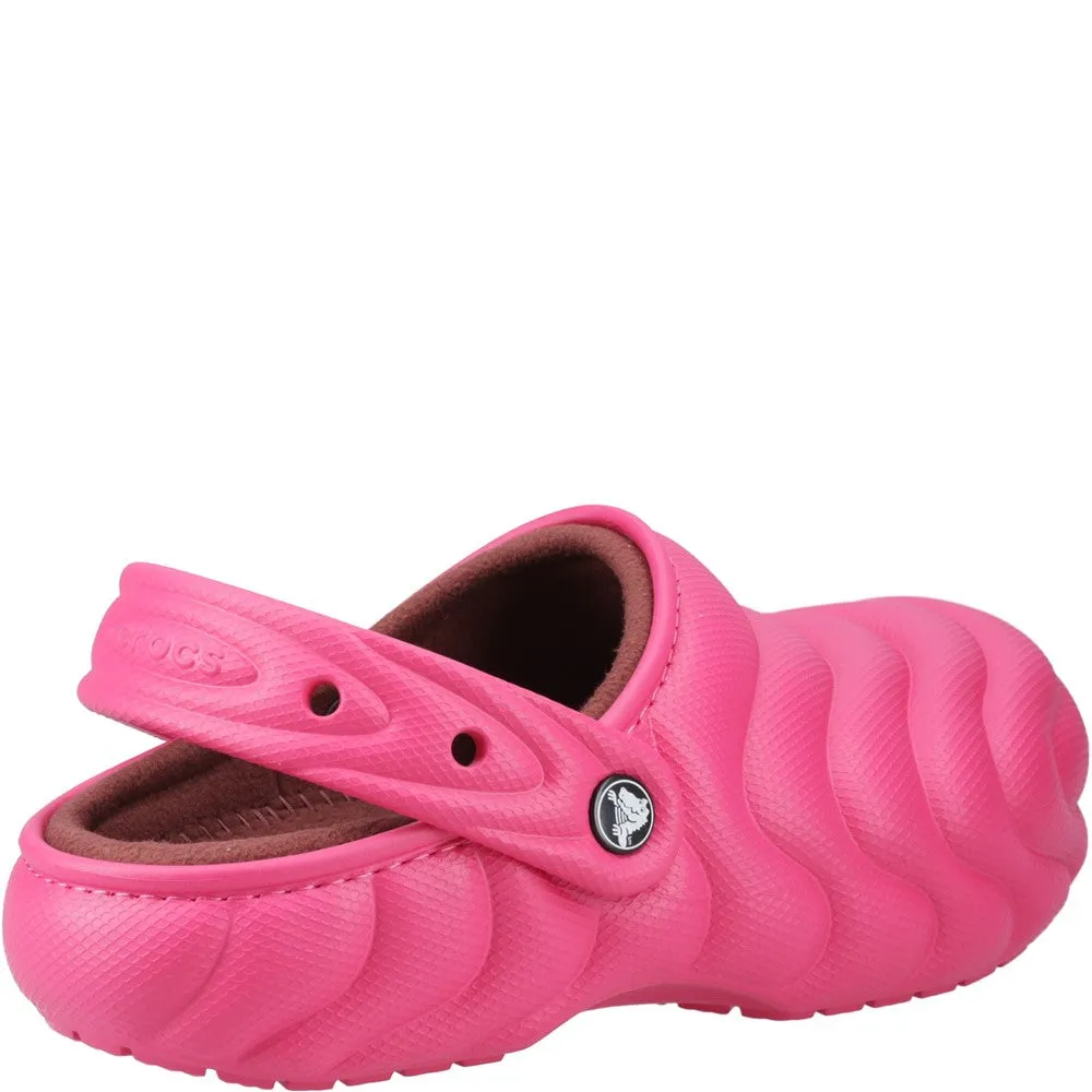 Crocs Unisex Classic Lined Overpuff Clog Lightweight Ergonomic