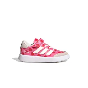 Kids Disney Minnie Mouse Court Block 'Pink Fusion Off White' Fashion Footwear