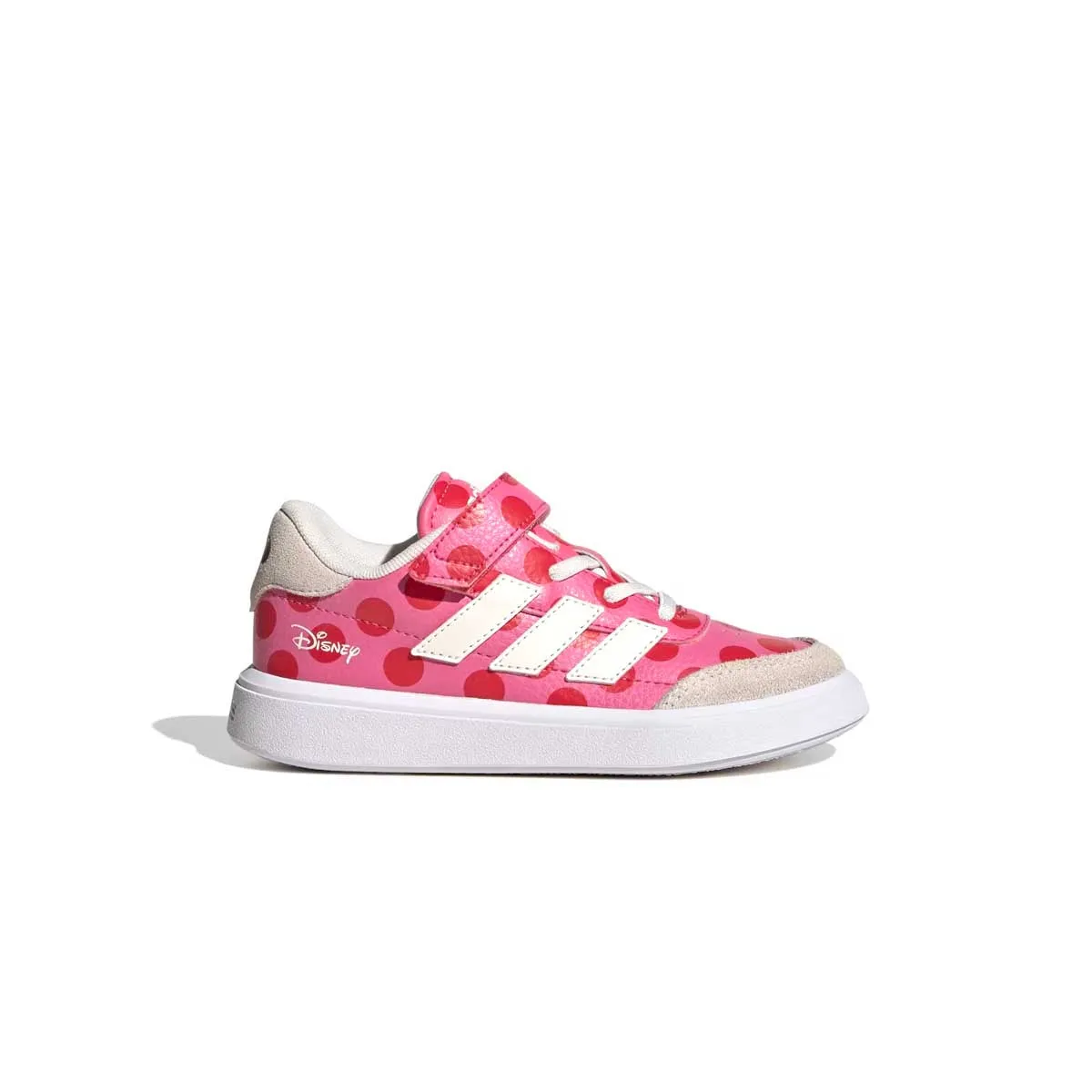 Kids Disney Minnie Mouse Court Block 'Pink Fusion Off White' Fashion Footwear