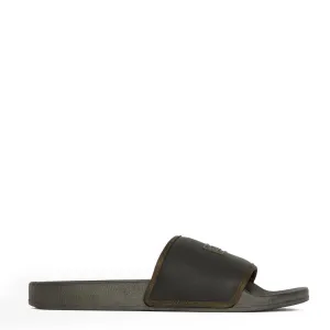 Barbour Cresswell Slider Black Cushioned