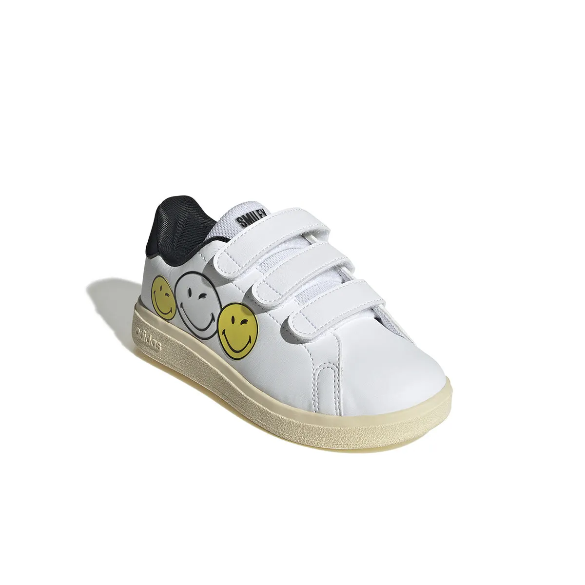 Modern Footwear Essential Footwear   Smiley Kids Advantage Cf 'White Yellow'