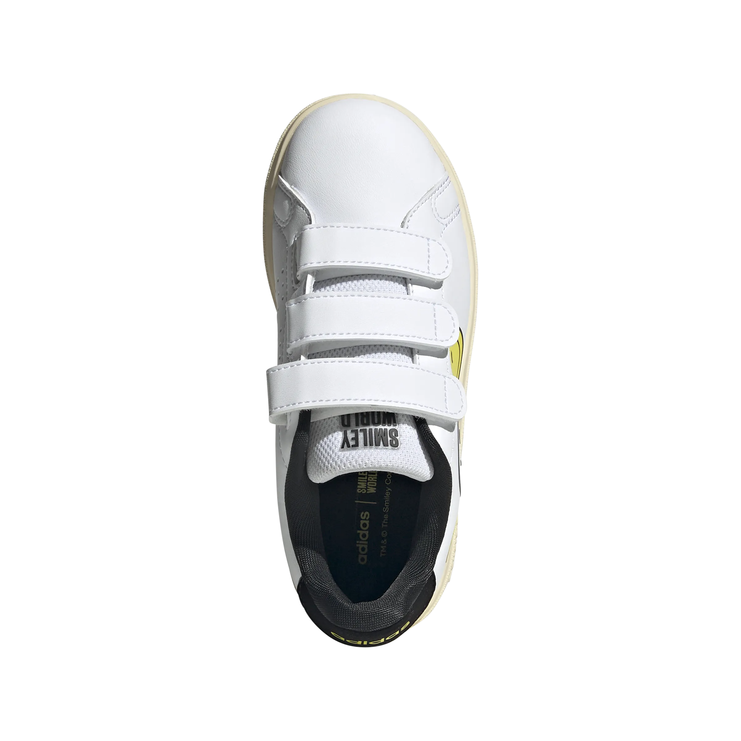   Smiley Kids Advantage Cf 'White Yellow' Orthotic Friendly Pro Comfort