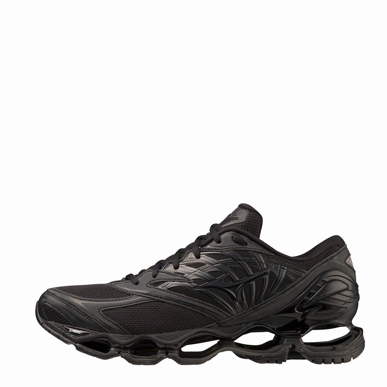 Premium Comfort Rugged Sole Mizuno Wave Prophecy Ls Trainers Black / Black / Black