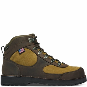 Orthotic Friendly Cascade Crest 5" Turkish Coffee/Moss Green Gtx