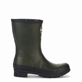 Barbour Womens Banbury Wellington Olive Modern Footwear