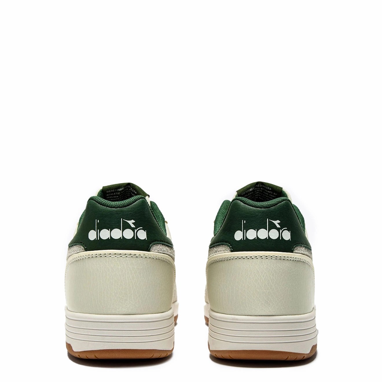 Diadora Deuce M2 Hairy Trainer White / Foliage Green Versatile Style Waterproof