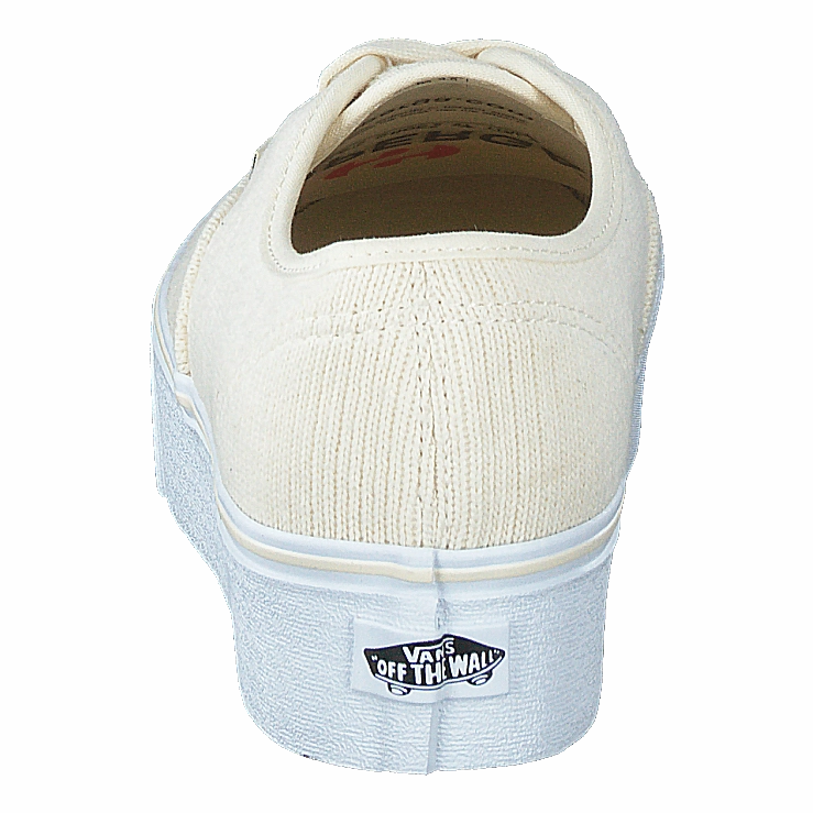 Comfortable Footwear Versatile Footwear Ua Authentic Stackform (Rib Knit)Antiquewhttrwht