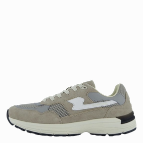 Amiel S-Strike Suede Mix Light Grey Sustainable Shoes