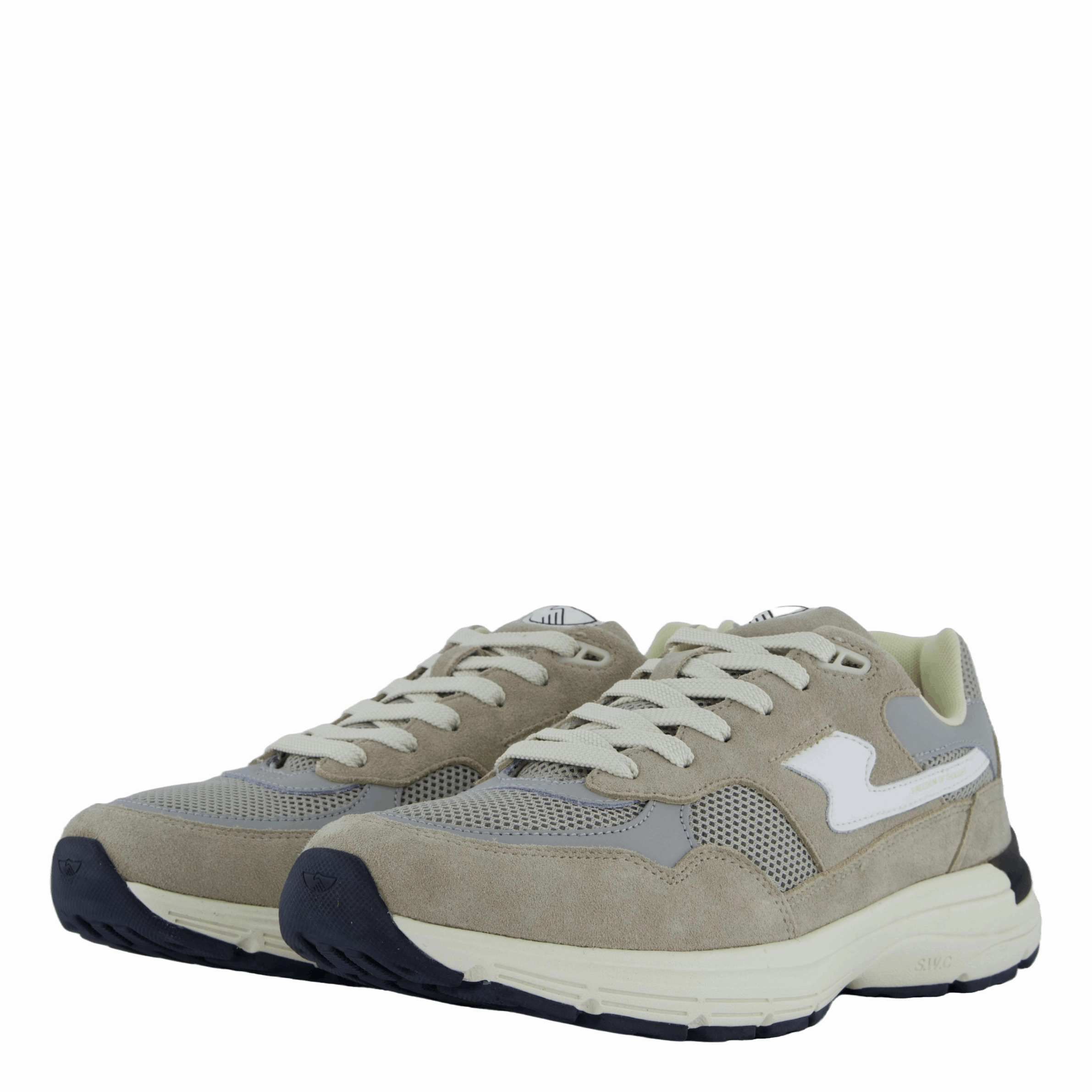 All Day Support Amiel S-Strike Suede Mix Light Grey
