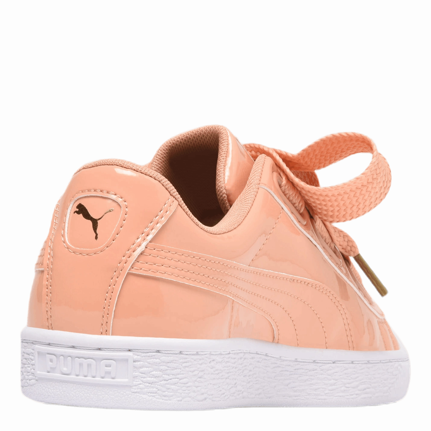 Wide Fit Basket Heart Patent Wmns Pink
