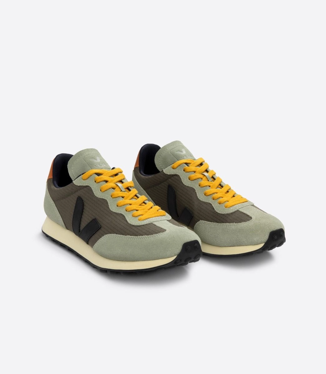 Rio Branco Ripstop Kaki Black Fashion Footwear