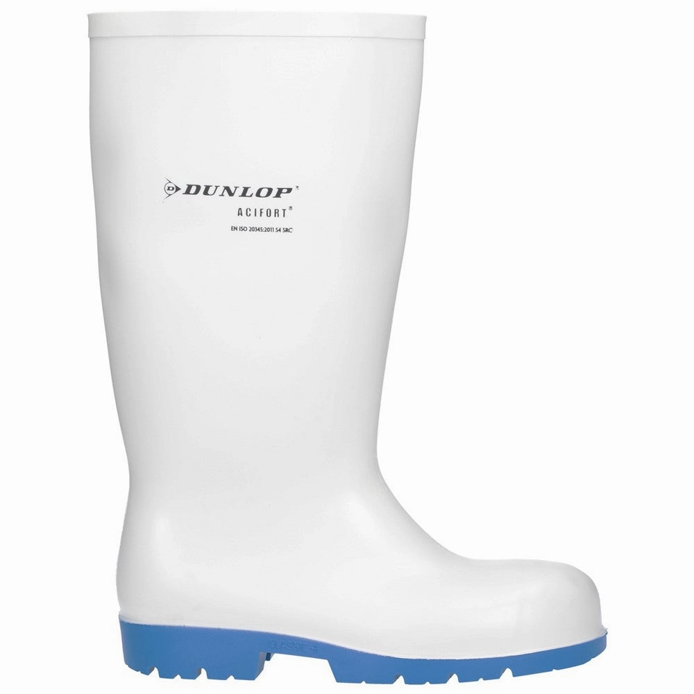 Grippy Soles Dunlop Acifort Classic  Waterproof Safety Wellington
