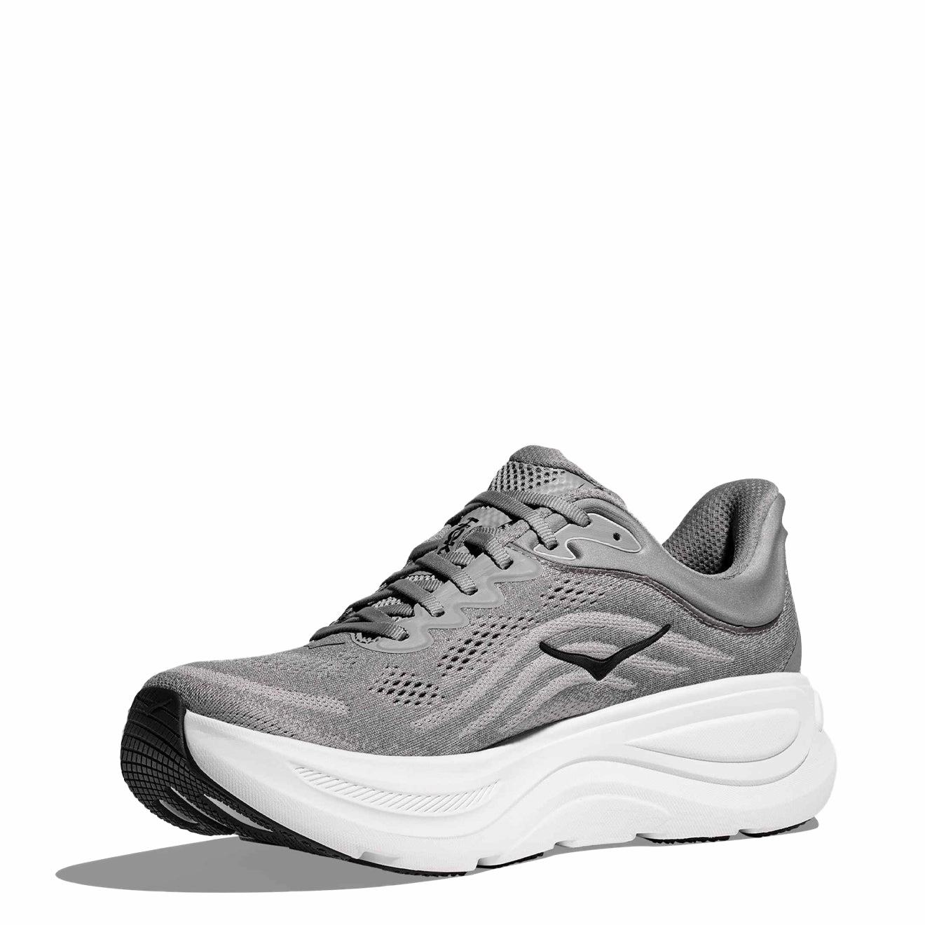 Sustainable Hoka Bondi 9 Trainer Galactic Grey / Stellar Grey