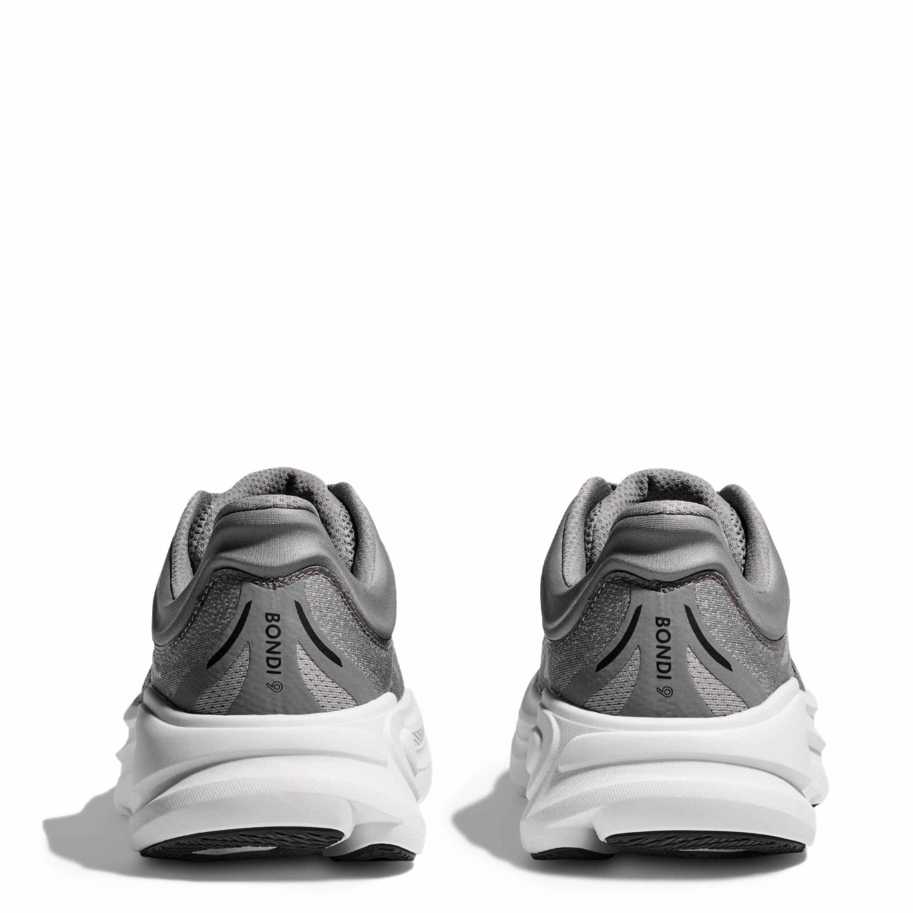 Travel Ready Casual Footwear Hoka Bondi 9 Trainer Galactic Grey / Stellar Grey