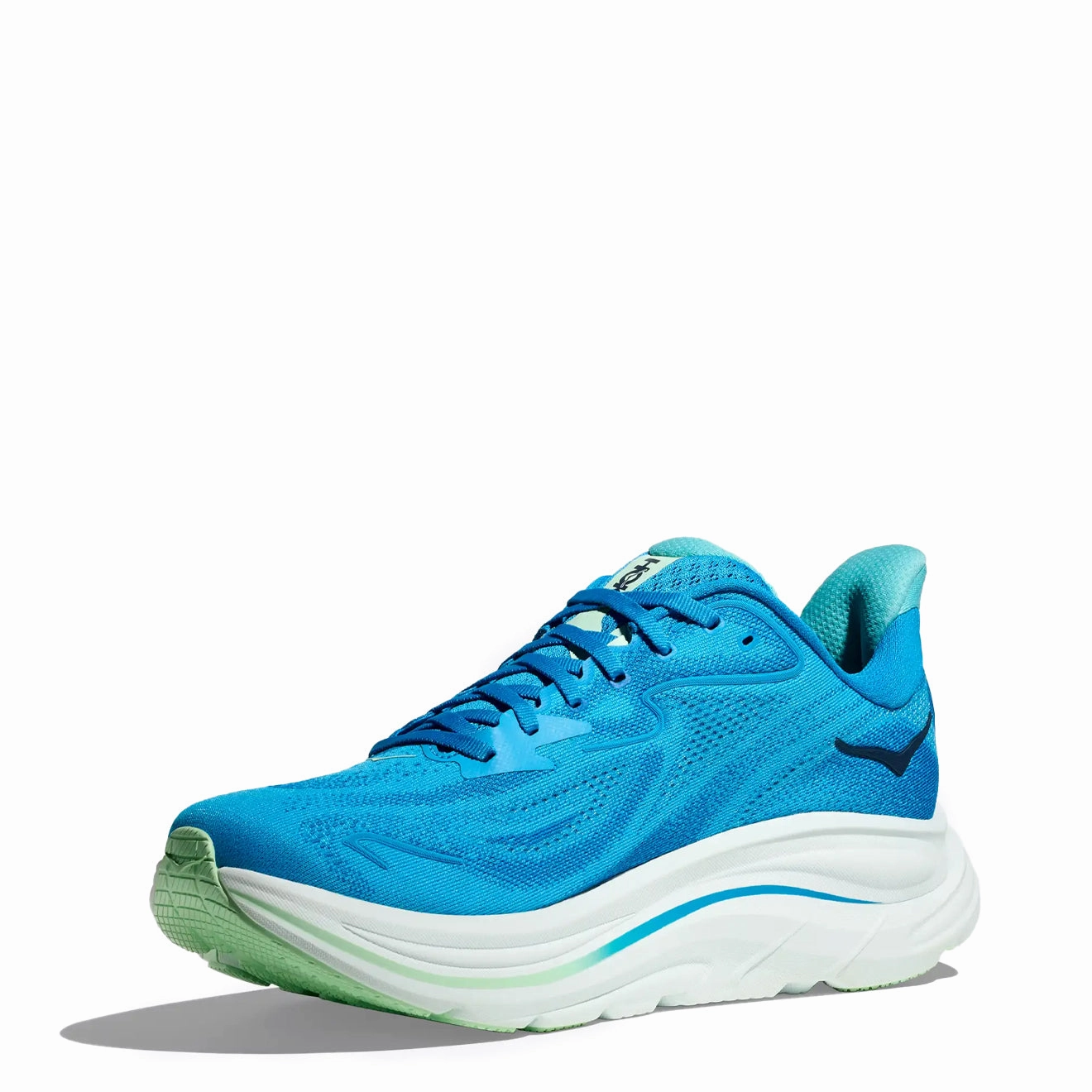 Modern Classic Flat Feet Shoes Hoka Clifton 10 Trainer Hoka Blue / Skyward Blue