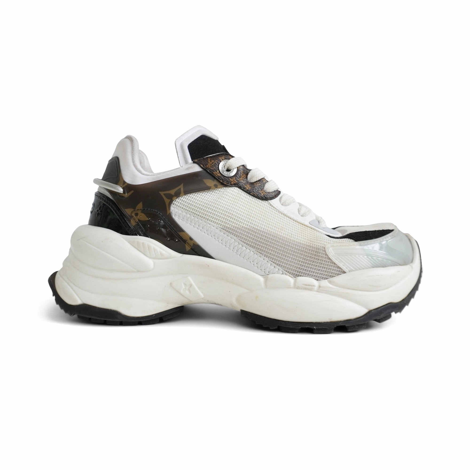 Comfort Heel Louis Vuitton 'Run 55' Sneakers - Women'S 36