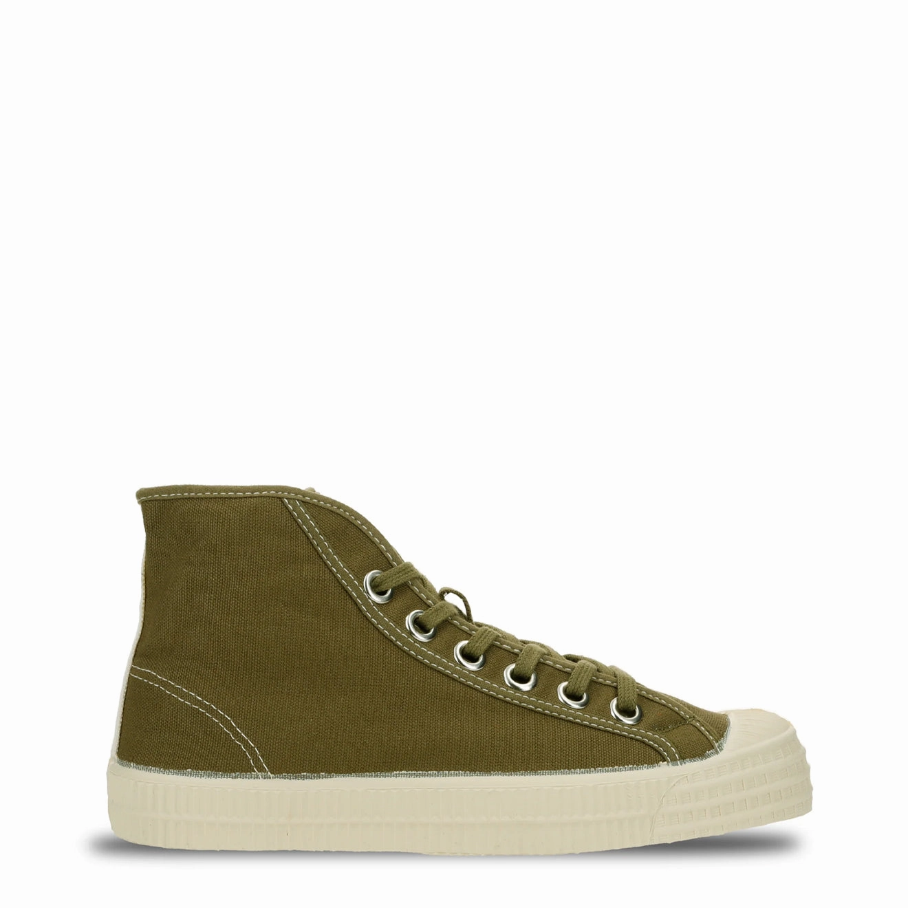 Novesta Womens Star Dribble Contrast Stitch Kari / Beige / Ecru All Day Support Supportive Shoes