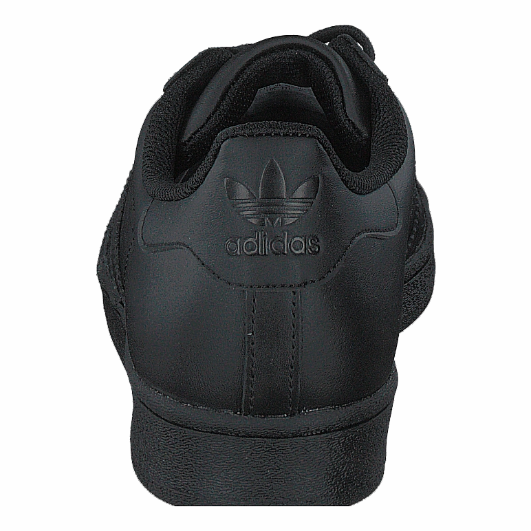 Leather Shoes Secure Fit Superstar Cblack/Cblack/Cblack