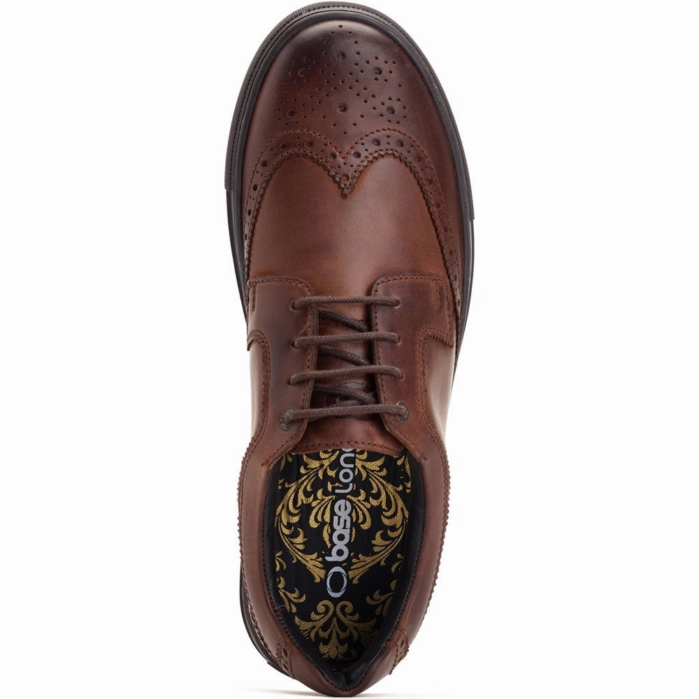 Base London Keller Pull Up Shoes Comfort Heel Moisture Wicking
