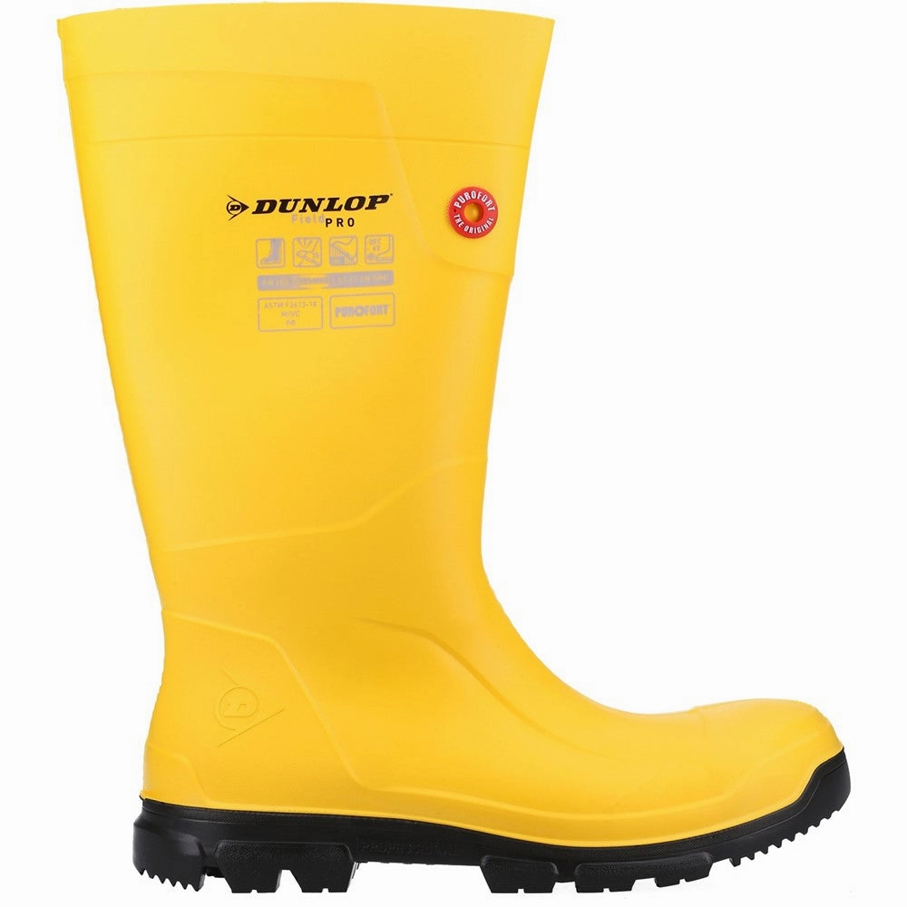 Dunlop Purofort Fieldpro Full Safety Wellington Timeless