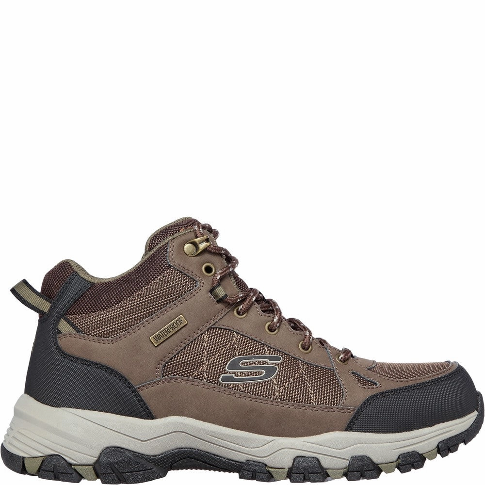 Skechers Selmen Melano Hiking Boots Slip Resistant Work Stylish Footwear