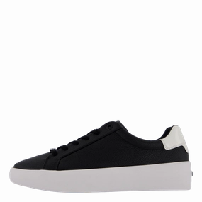 Breathable Essential Footwear Vulc Lace Up Lth Black / White
