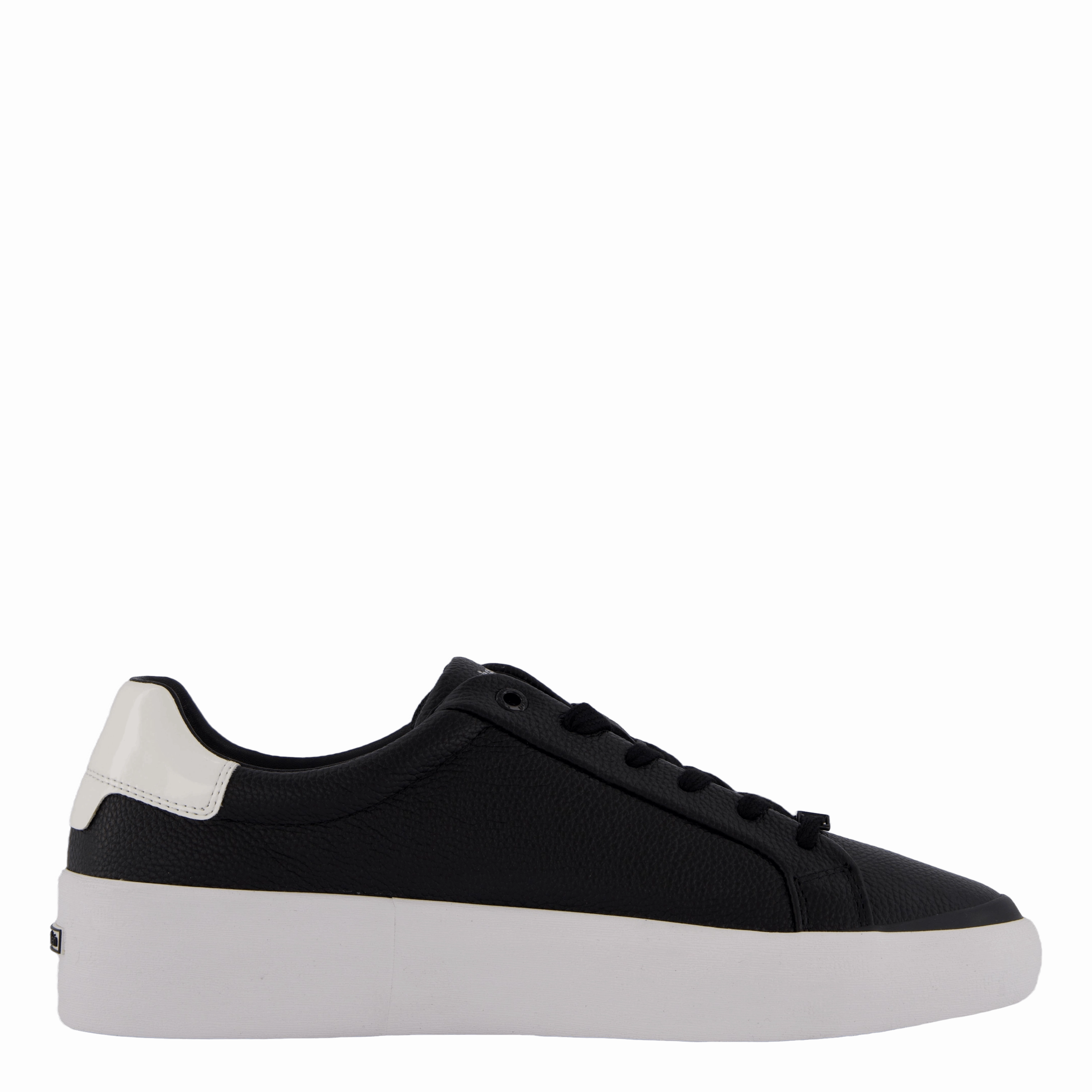 Fashion Sneakers Vulc Lace Up Lth Black / White