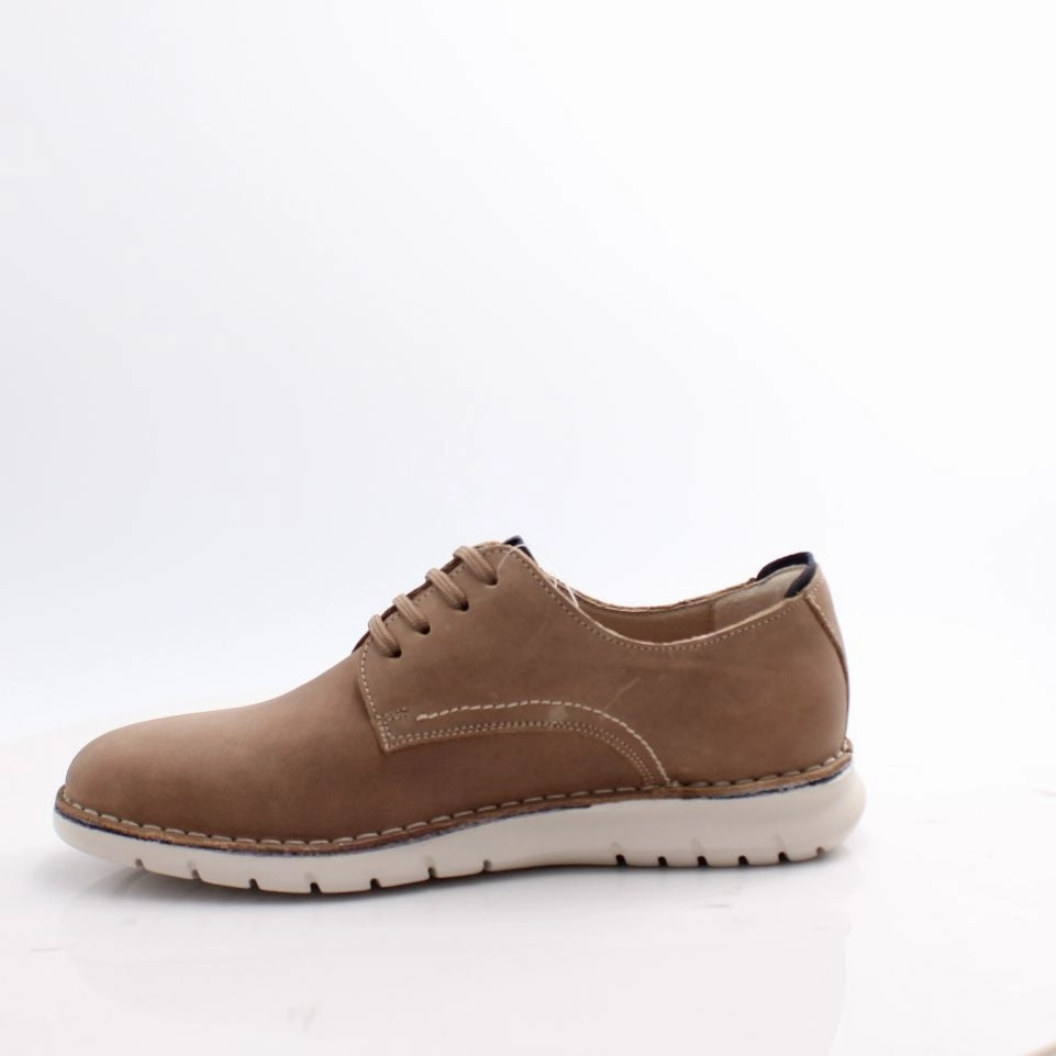 47105 Callaghan Taupe Shoes Leather Shoes
