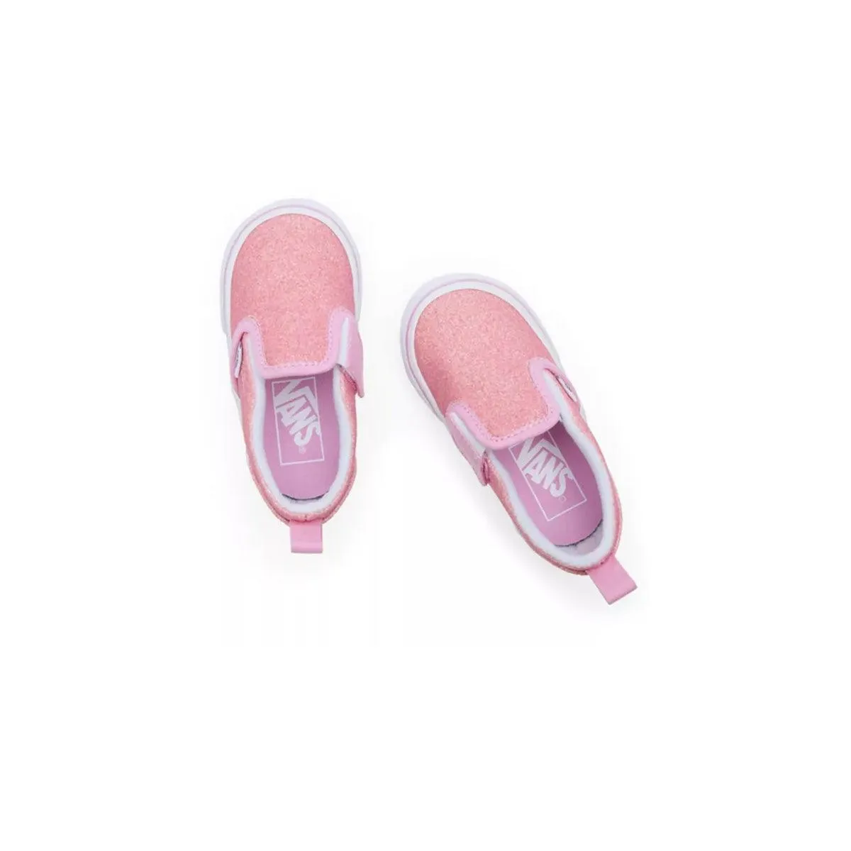 Toddlers Slip-On V Glitter 'Pink' Moisture Wicking