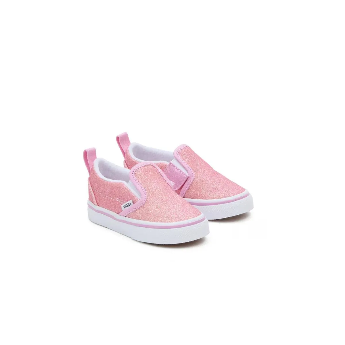 Toddlers Slip-On V Glitter 'Pink' Daylong Comfort