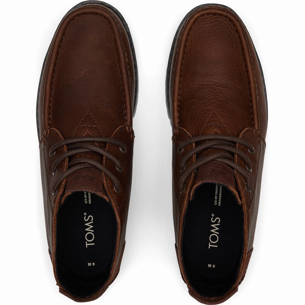 Rugged Sole Toms Navi Moc Chukka Boot