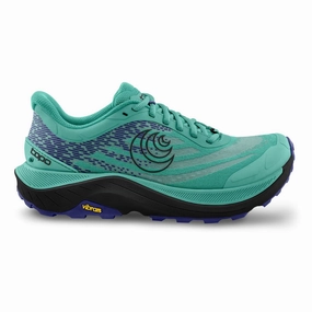 Topo Ultraventure 4 | Aqua / Black | Womens Supportive Comfort Sole