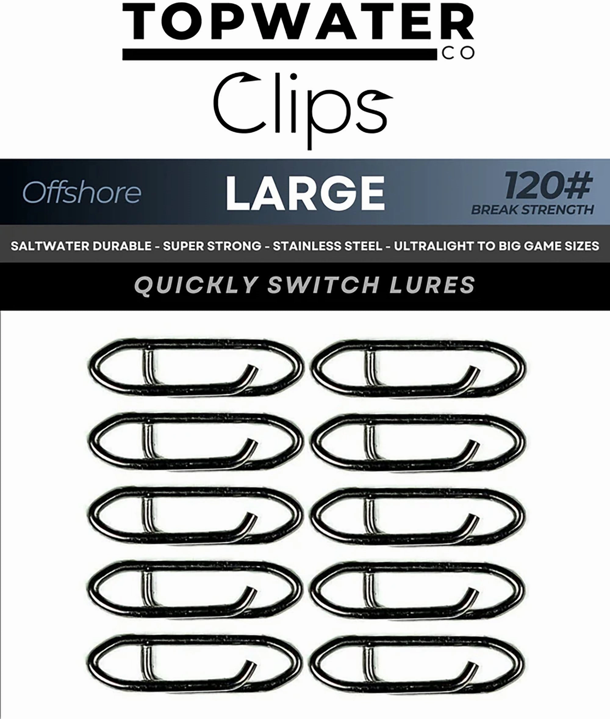 Topwater Co Speed Clips