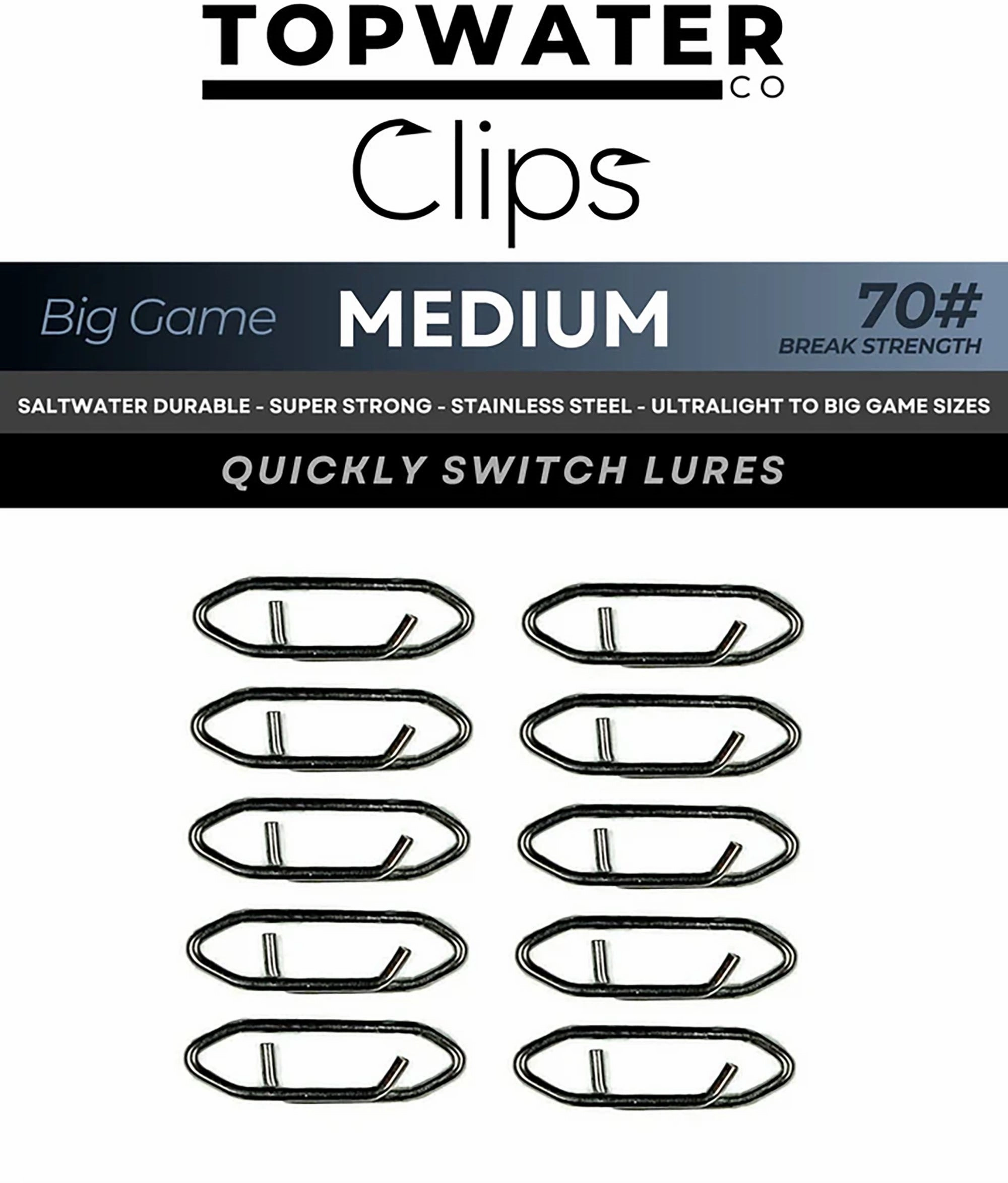 Topwater Co Speed Clips