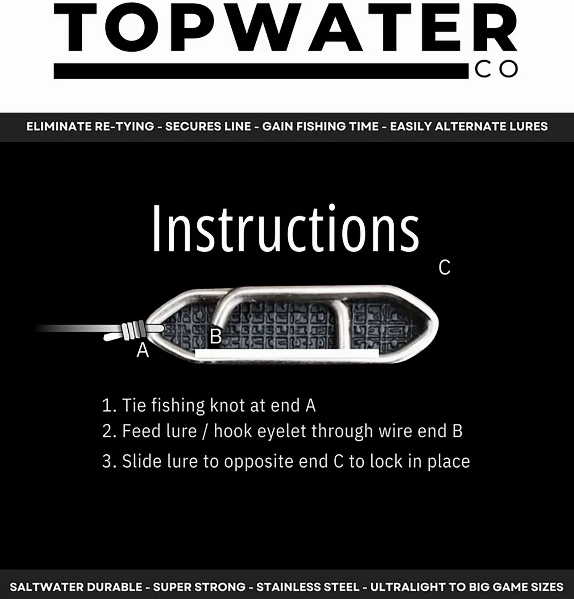 Topwater Co Speed Clips