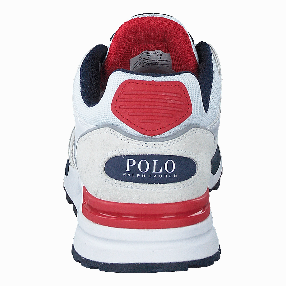 Trackster 200 Sneaker Grey / Navy / White / Red Easy On Off