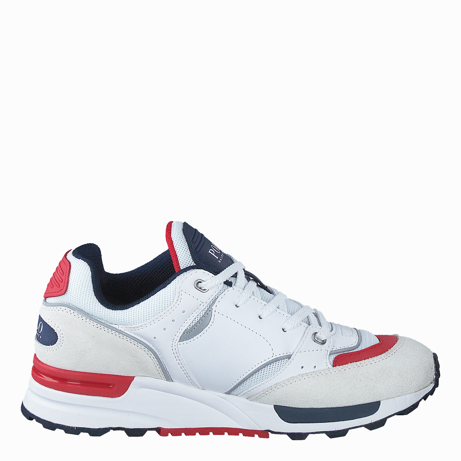 Trackster 200 Sneaker Grey / Navy / White / Red Breathable Mesh