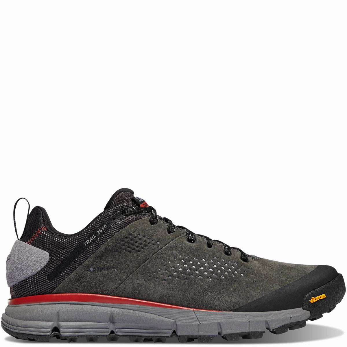 Trail 2650 3" Dark Gray/Brick Red Gtx Grippy Soles Durable Shoes