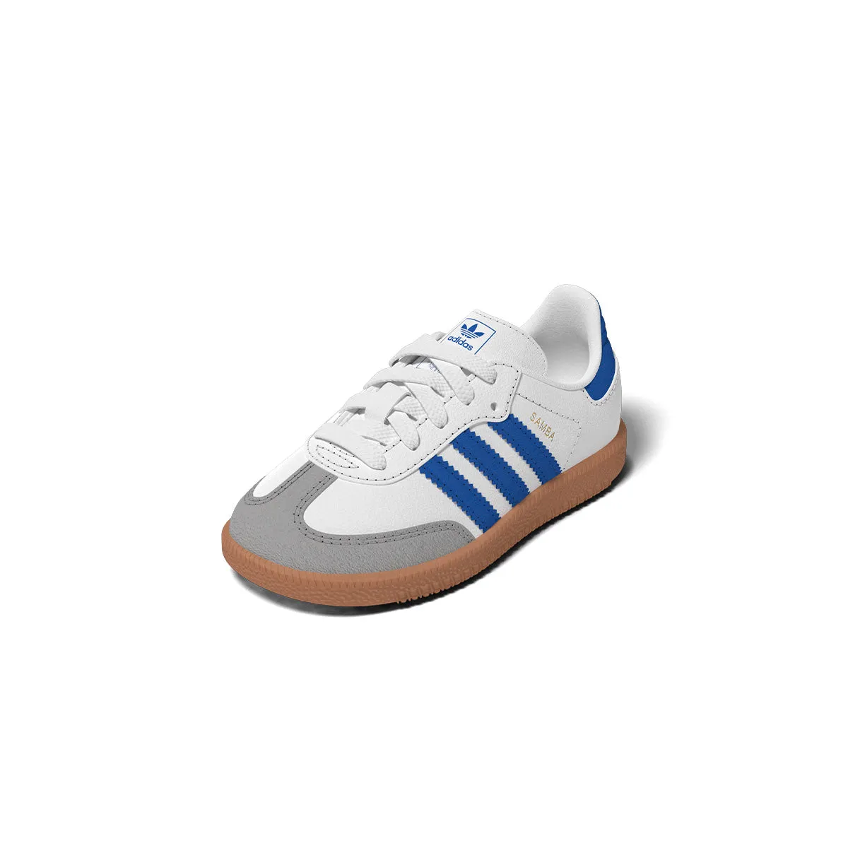Toddler'S Samba Og El 'White Blue' Stylish Footwear Pain Relief