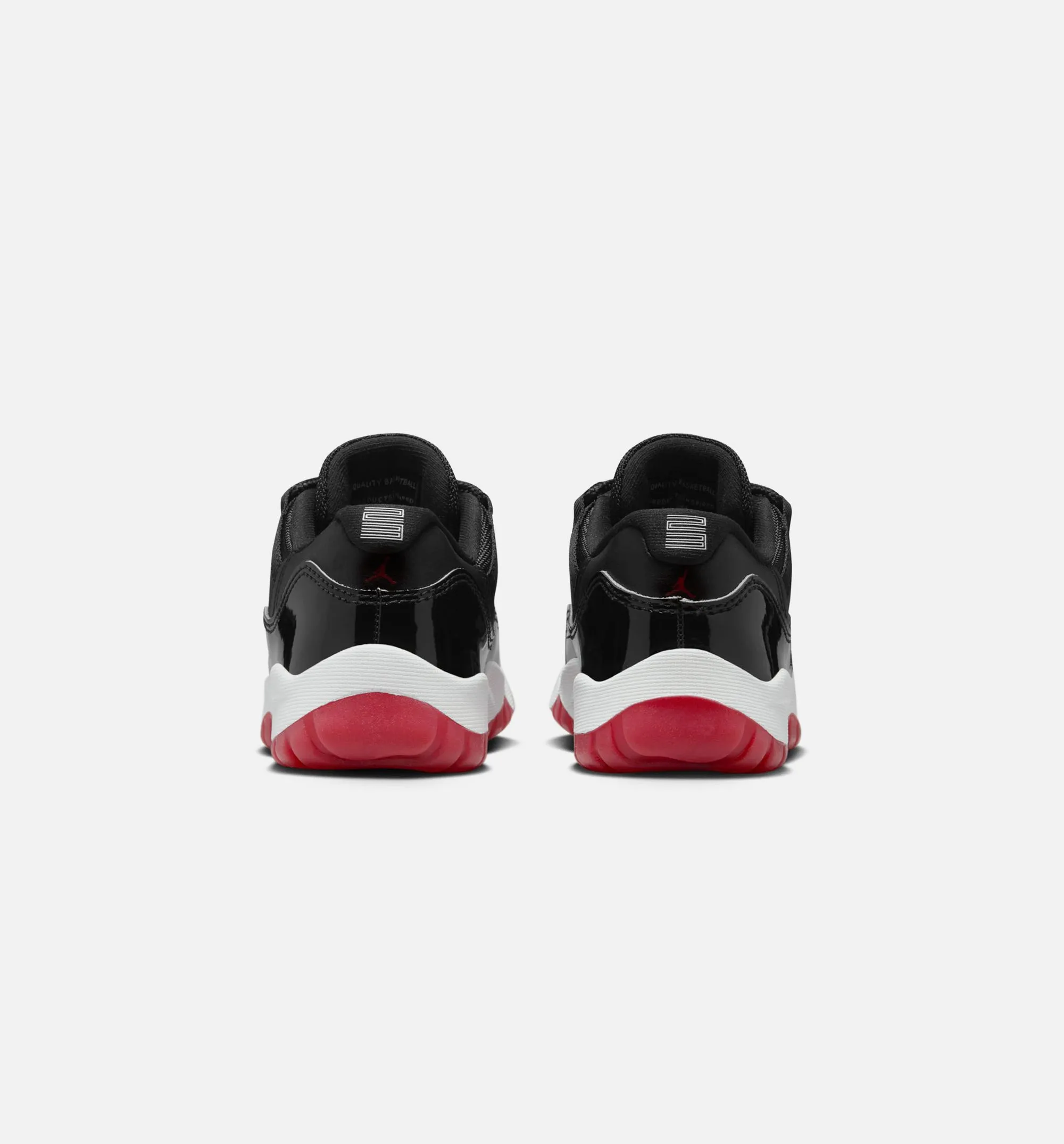 Air Jordan 11 Retro Bred Preschool Lifestyle Shoe - Black/Varsity Red/White Versatile Style
