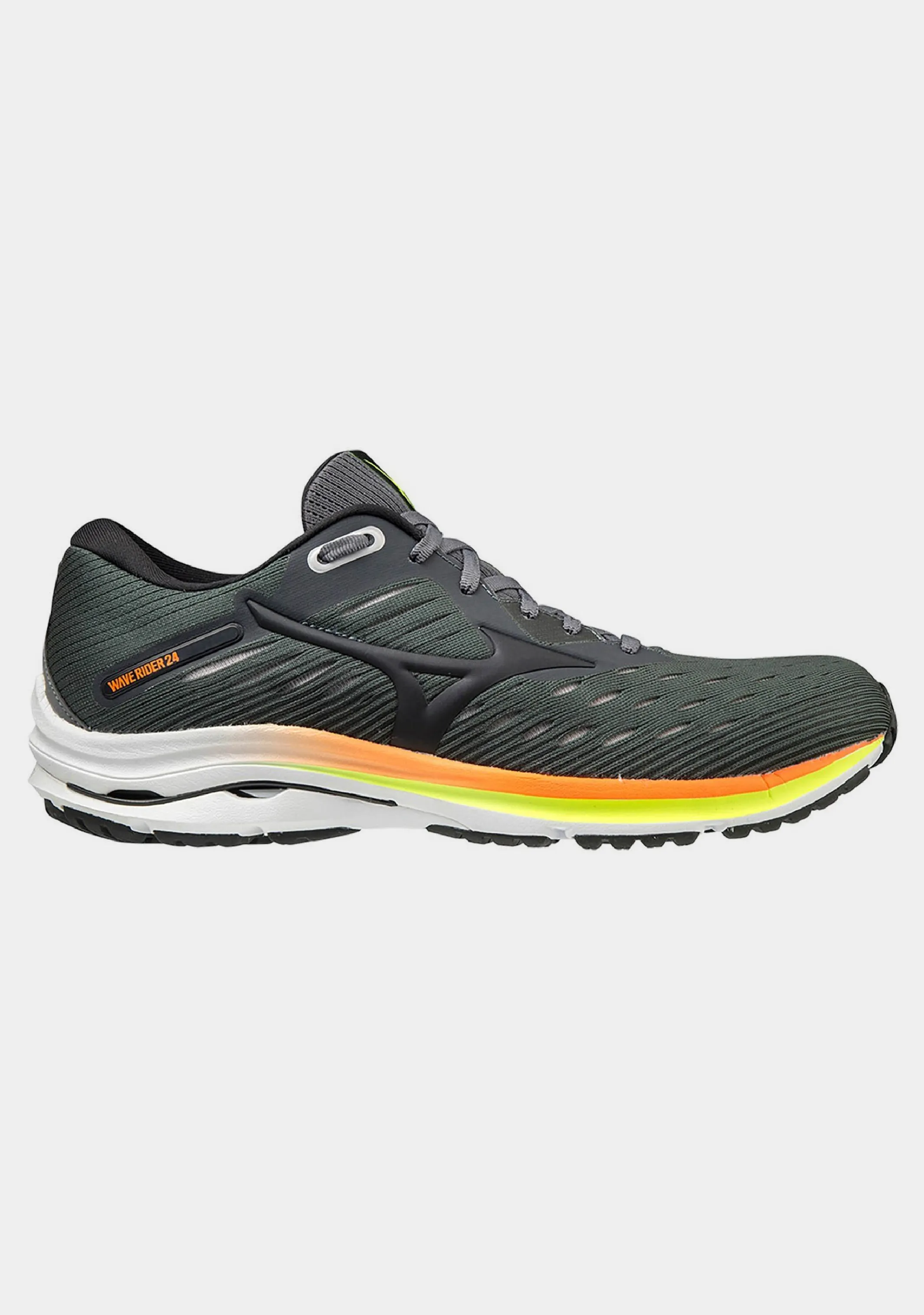 Mizuno Mens Wave Rider 24 All Day Comfort Ergonomic Sole