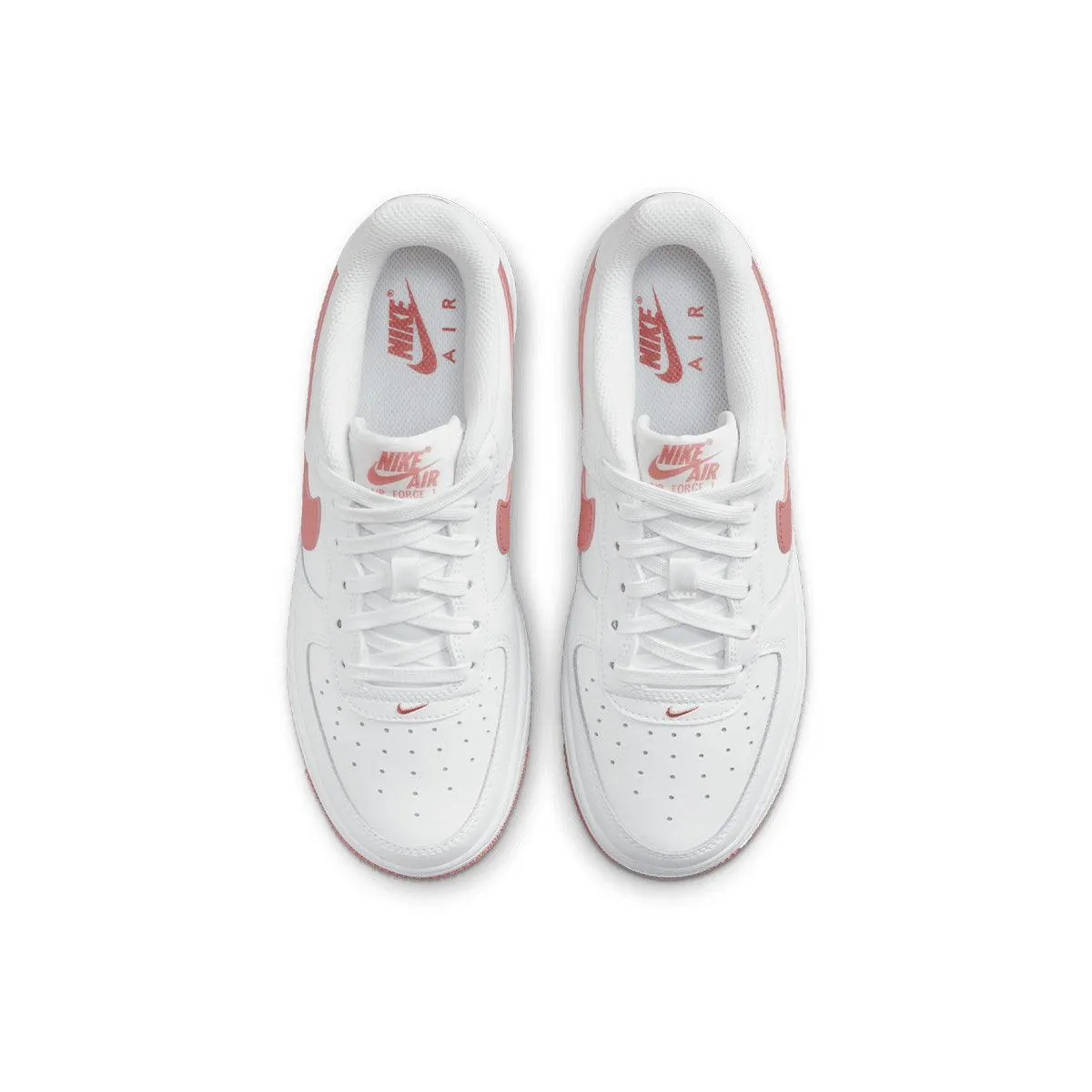 Slip On Shoes Memory Foam Kid'S Air Force 1 'White Red Stardust'