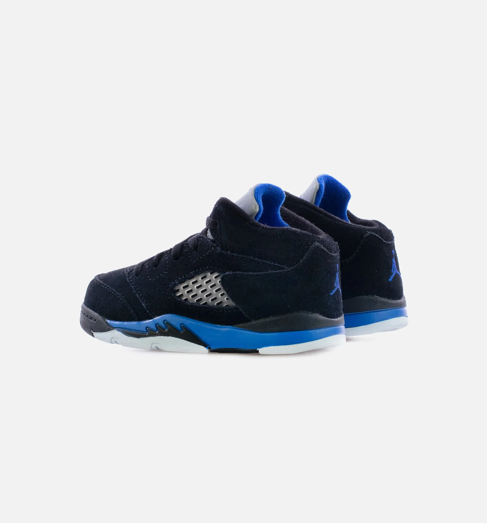 Air Jordan 5 Retro Racer Blue Infant Toddler Lifestyle Shoe - Black/Blue Fashion Sneakers