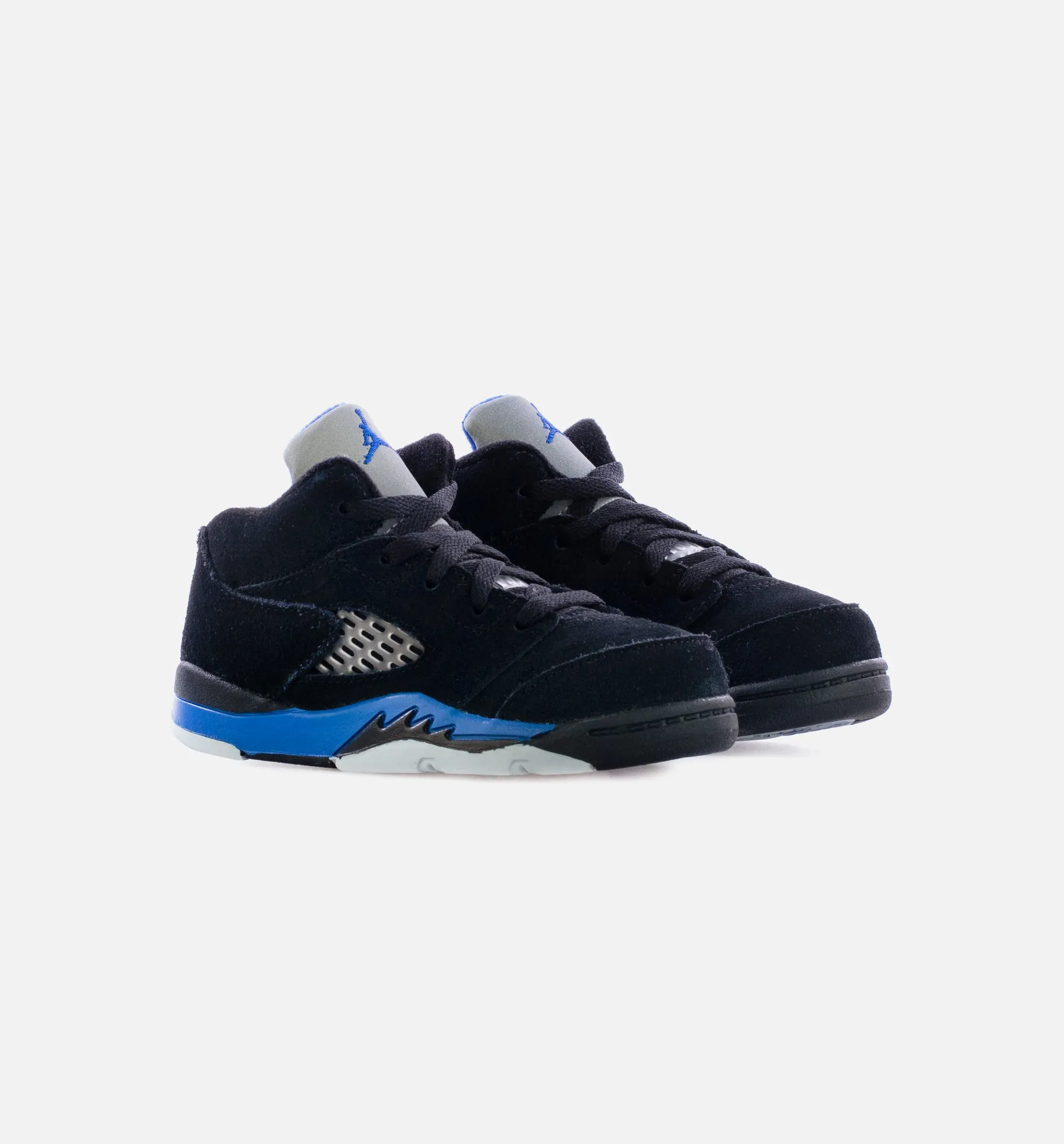 Comfortable Footwear Air Jordan 5 Retro Racer Blue Infant Toddler Lifestyle Shoe - Black/Blue