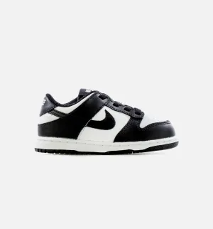Dunk Low Infant Toddler Lifestyle Shoe - Black/White Slip Resistant Versatile Style