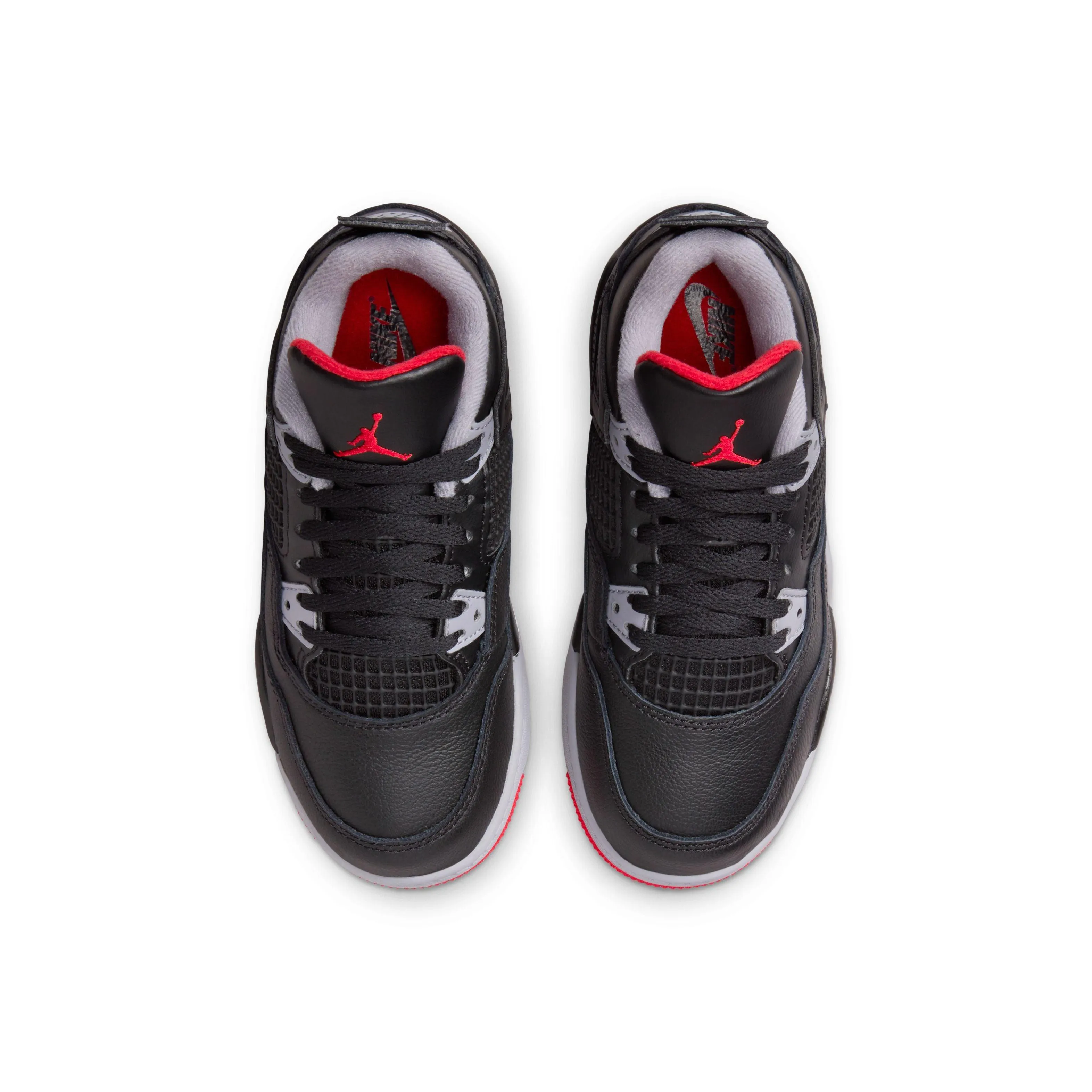 Kids Air Jordan 4 Retro 'Bred Reimagined' Unisex Unisex Shoes