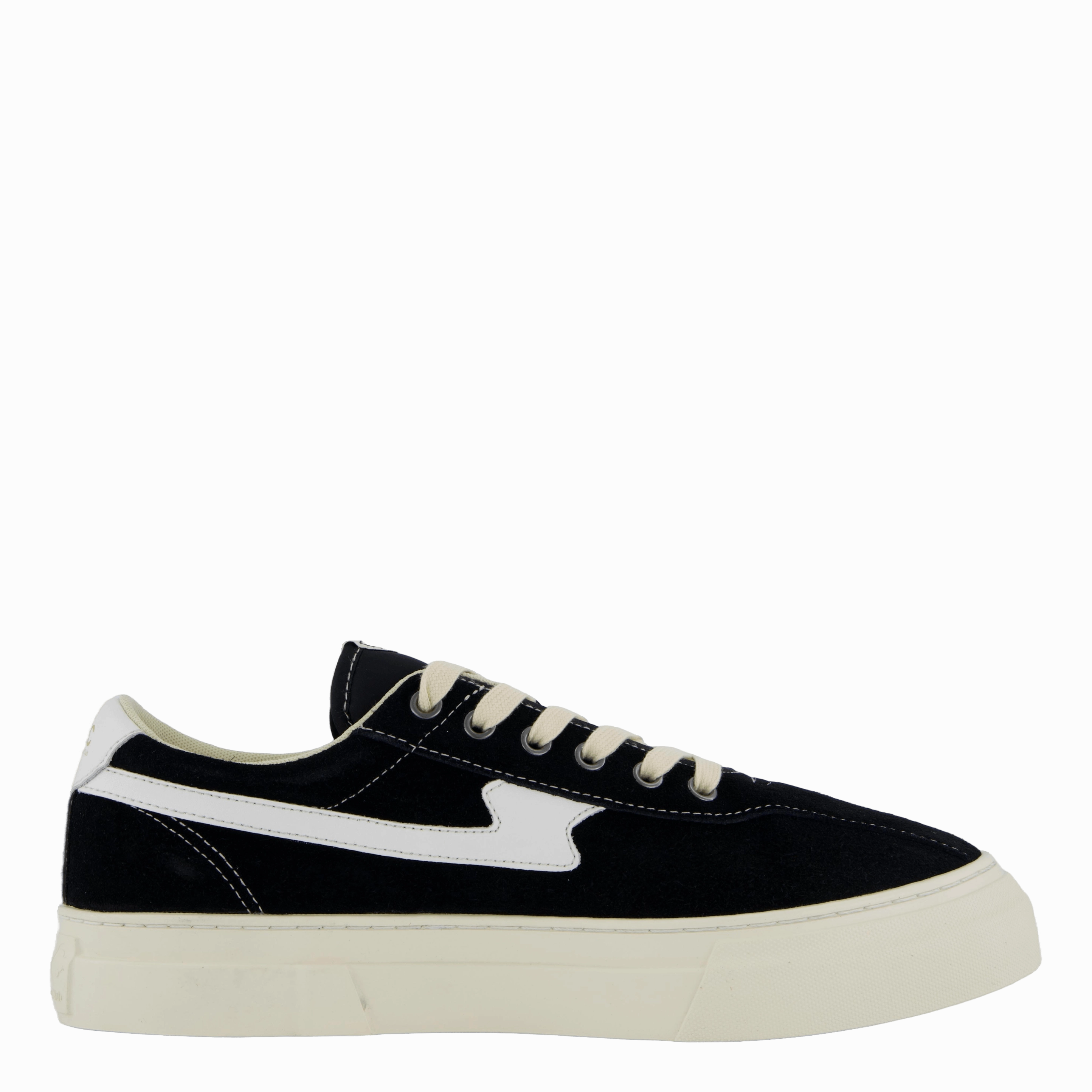Dellow S-Strike Cup Suede Blk/Wht Orthotic Friendly