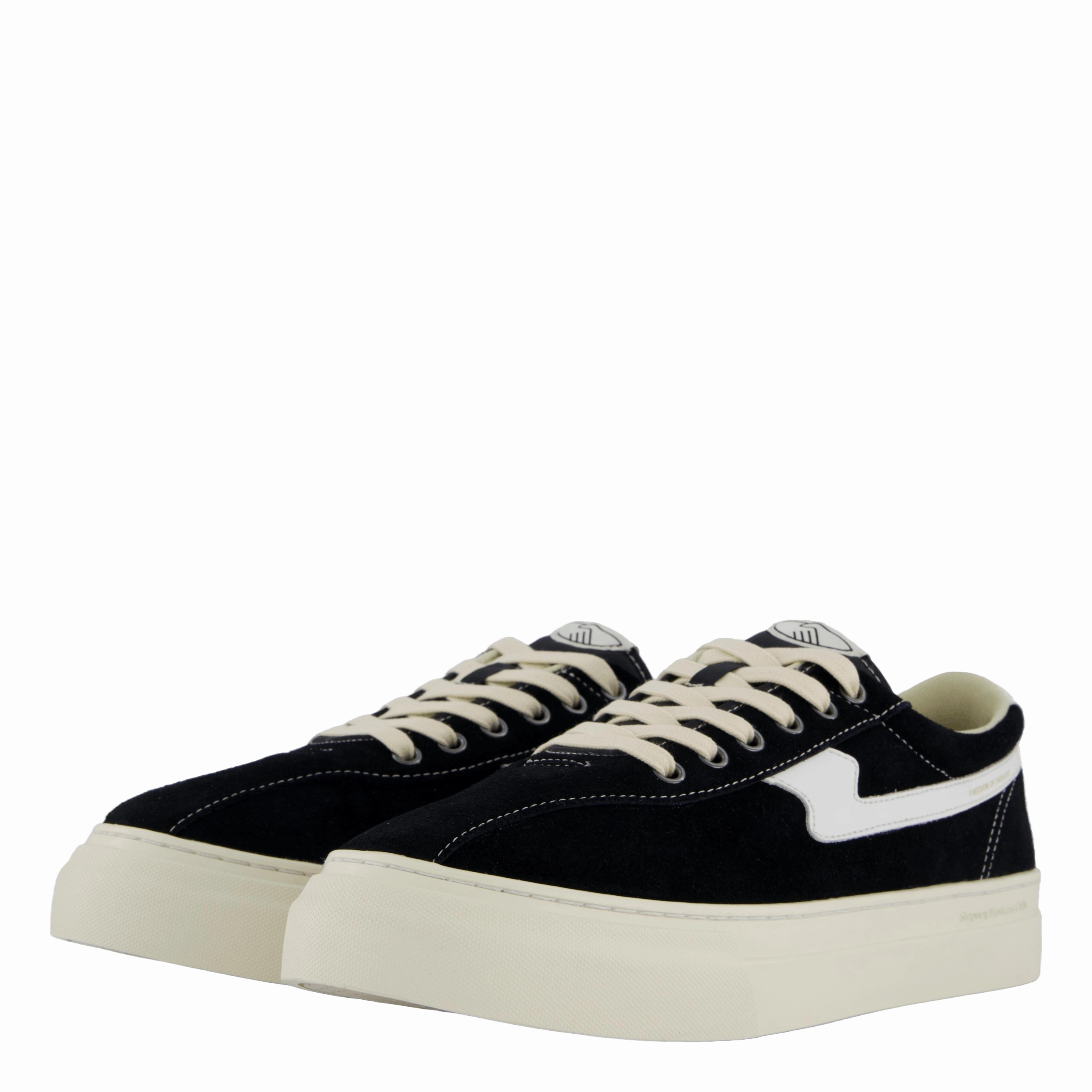 Weather Resistant Dellow S-Strike Cup Suede Blk/Wht