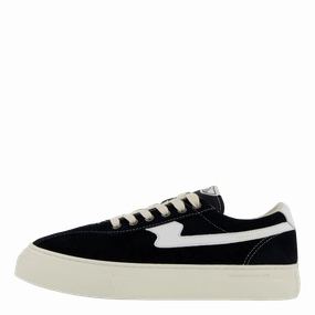 Weather Resistant Comfortable Footwear Dellow S-Strike Cup Suede Blk/Wht
