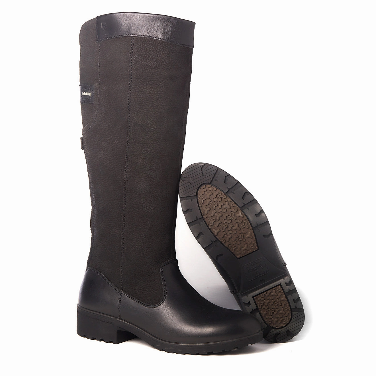 Dubarry Womens Clare Boot Black Easy On/Off
